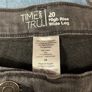 Time and Tru, High Rise, Wide Led, Peddle Pushers